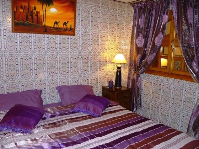 DAR SAADA Mirleft Maison d'hôte Hotel MIRLEFT Riad MIRLEFT : Exemple de chambre